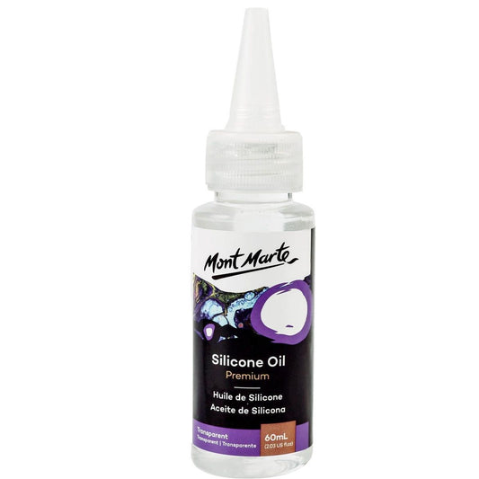 Mont Marte Acrylic Medium - Silicone Oil 60ml