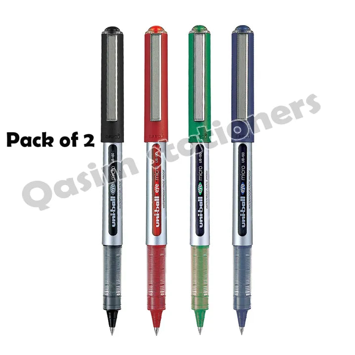 Pack of 2 Eye Micro - Uniball 150 Gel Ink Pen - 0.5mm