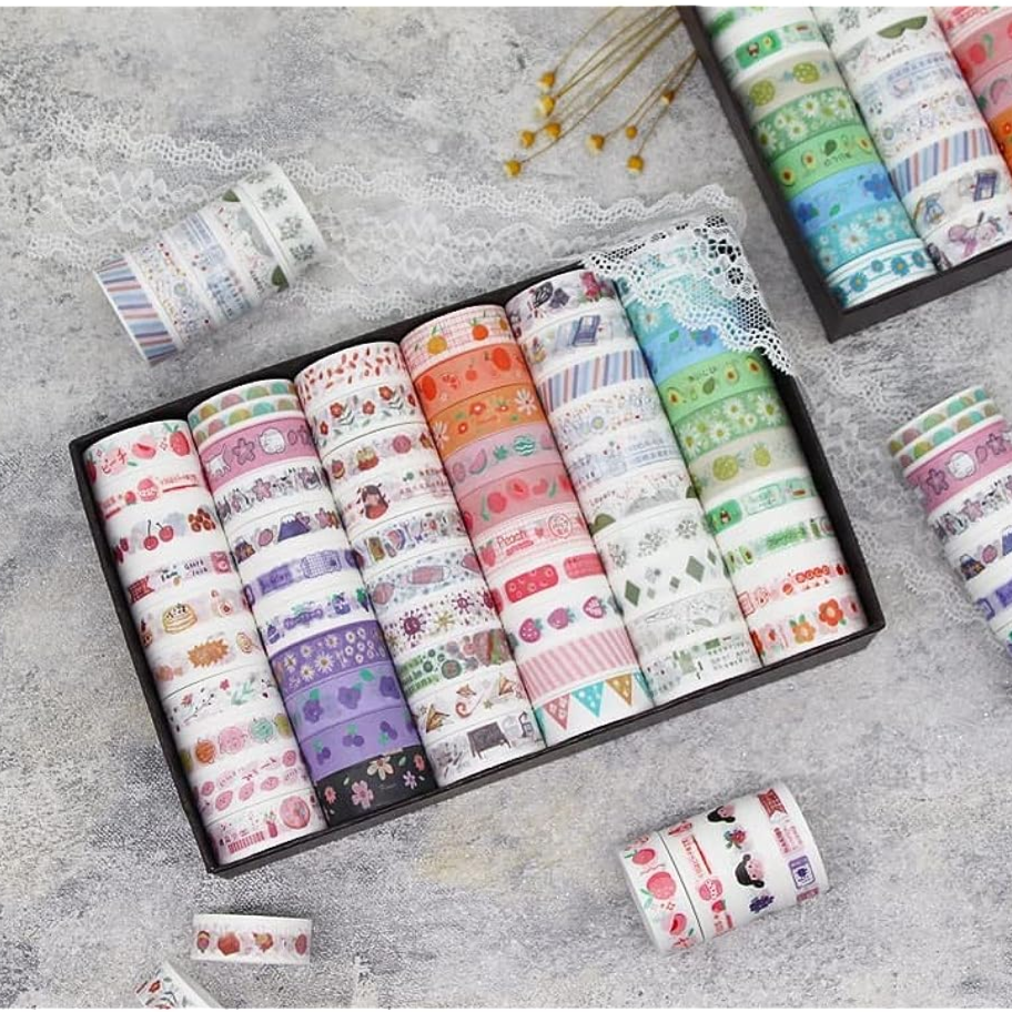 20 Rolls Washi Tape Set – Decorative Masking Tape for DIY Crafts, Scrapbooking, and Art Projects   You said: