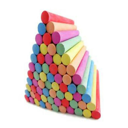 Pack of 50 - Colorful Chalk - Colorful Board Chalk