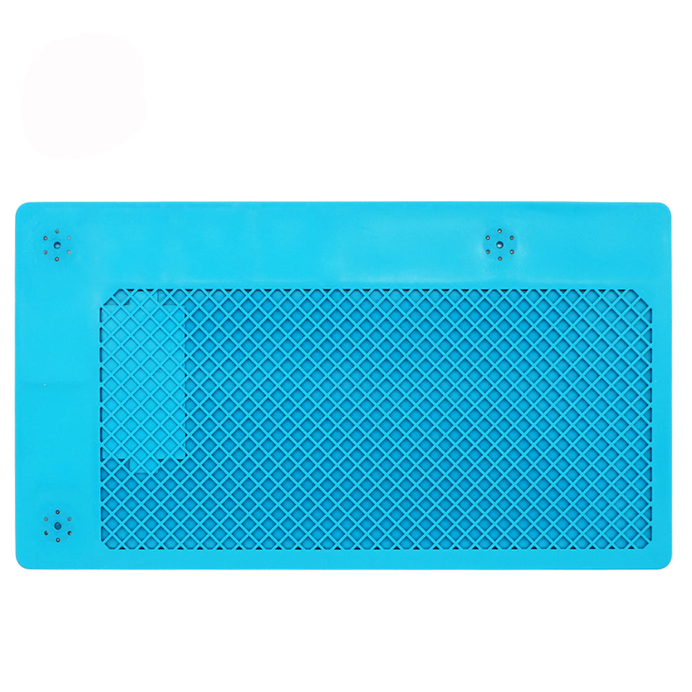 Heat-Resistant Silicone Repair Pad, Insulated Work Mat for BGA Soldering Stations, Phone Repair Work Pad Mat.