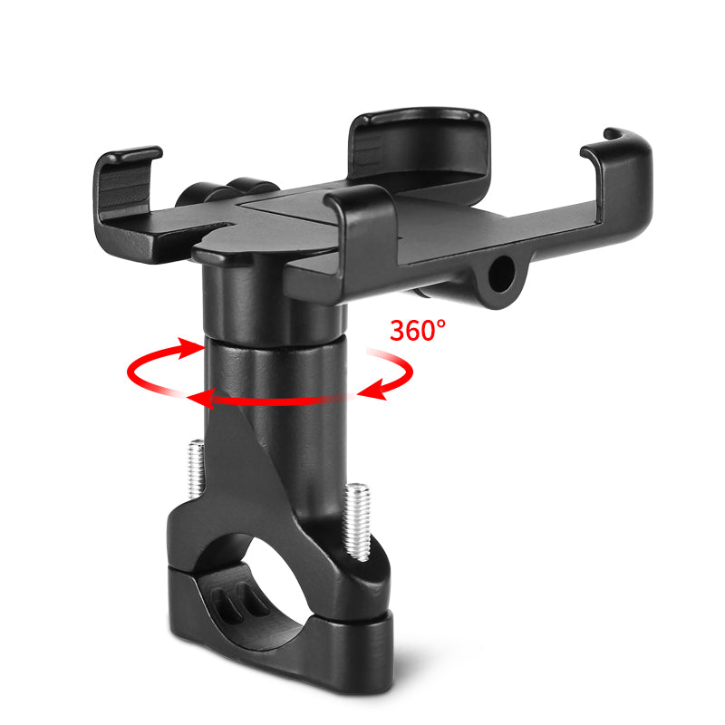 Mobile Holder MH06 – Adjustable Aluminium Stand with 360° Rotation & Handle Mount