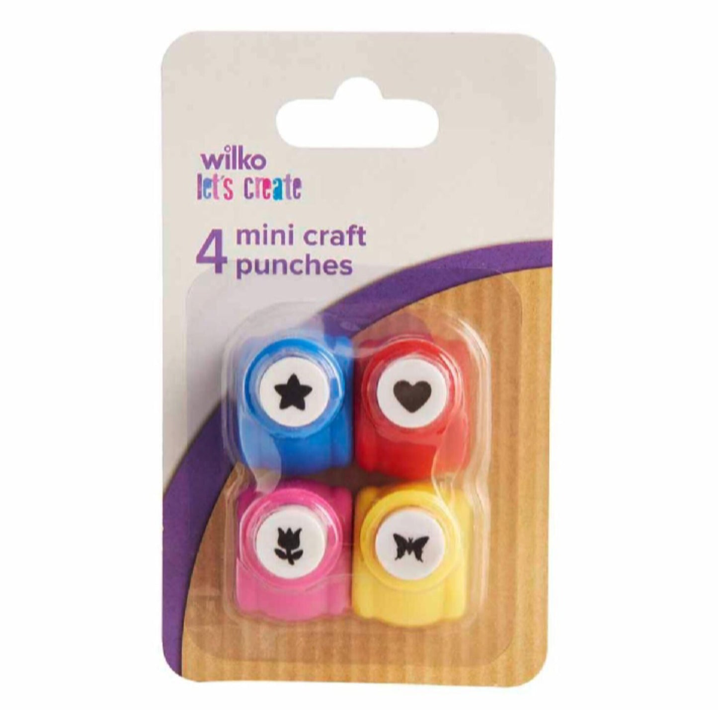 Mini Paper Punch (Pack of 4)