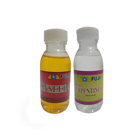 Pack of 2 Linseed and Turpentine Oils – 120ml Each