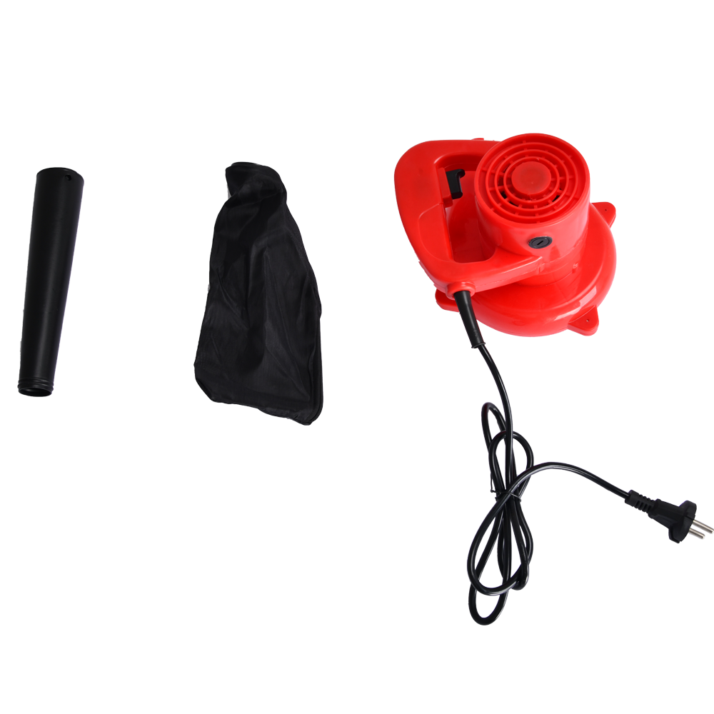 High-Power 2-in-1 Blower & Vacuum Cleaner with 350W & 600W Motor, Washable Dust Bag, and Long Hose Pipe